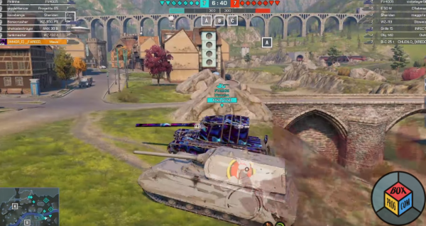 World of Tanks on the PC