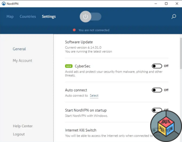 NordVPN on the PC