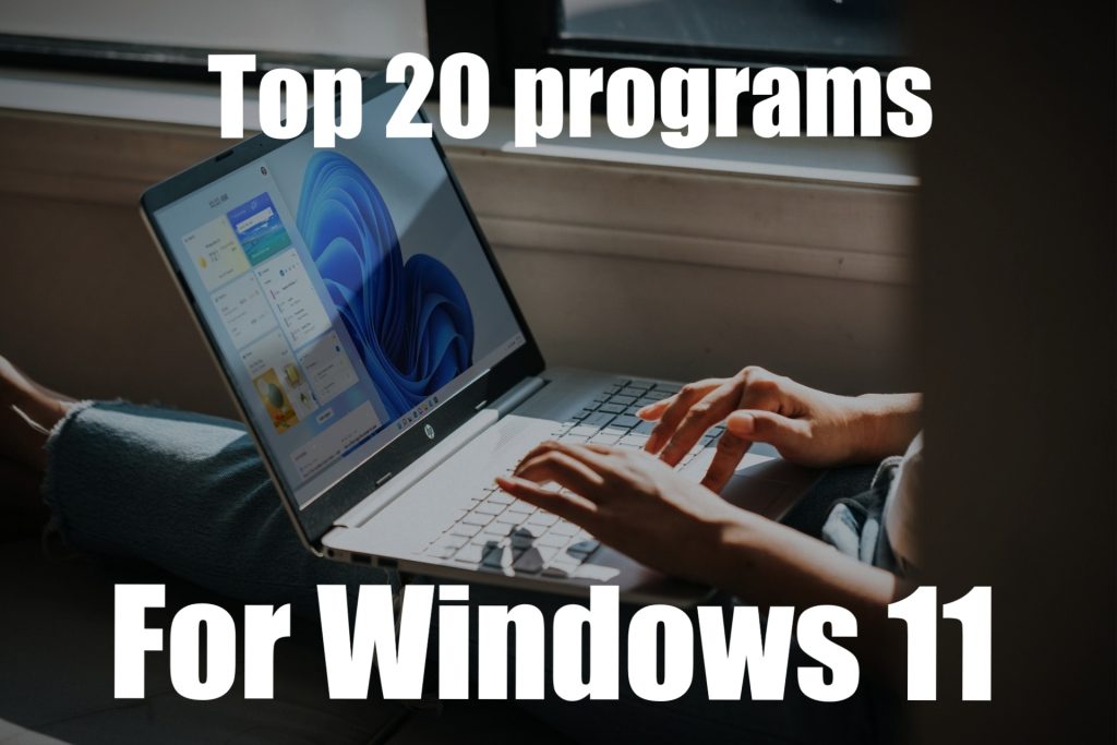 What are the most important software for pc windows 11