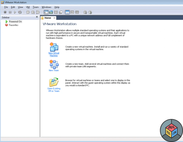 VMware Workstation Pro on the PC