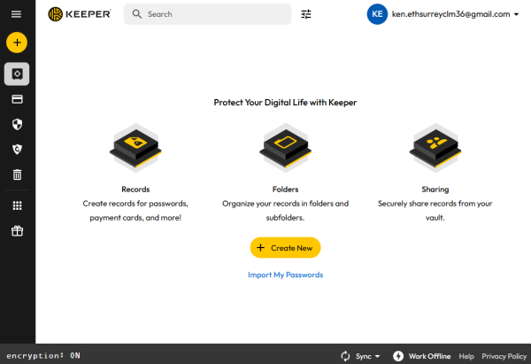 Keeper Security logo 2025 password manager