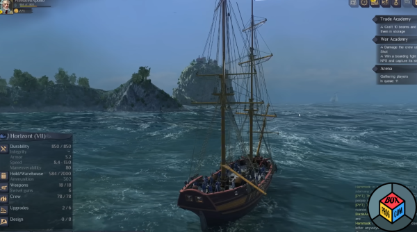 World of Sea Battle PvP naval battles real-time ship combat